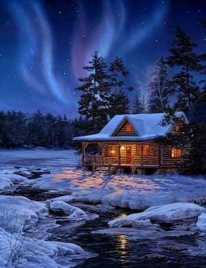 Зимняя ночь в деревне - слушать стихотворение Ивана Никитина онлайн